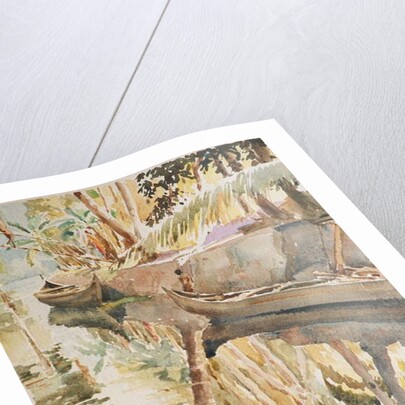 622 Sunrise, backwaters life by Clive Wilson