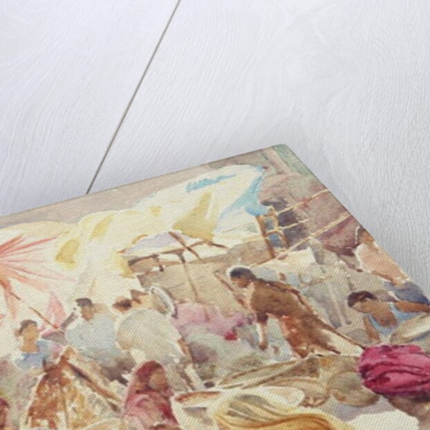 663 Light breaks, Udaipur market by Clive Wilson