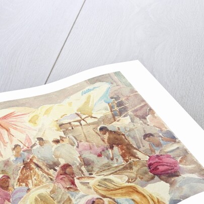 663 Light breaks, Udaipur market by Clive Wilson