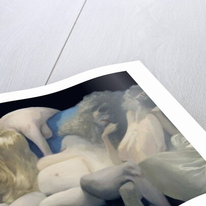 The Young Bride and the Dead Wives, detail by Daniel Cacouault