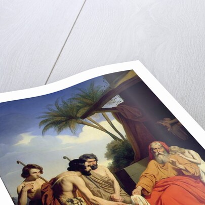 Joseph's Coat Brought Back to Jacob, 1841 by Jules Ambroise Francois Naudin