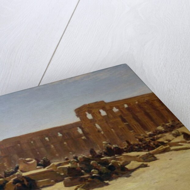 Ruins of the Temple at Luxor, c.1890 by Joseph Farquharson