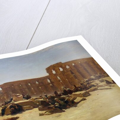 Ruins of the Temple at Luxor, c.1890 by Joseph Farquharson