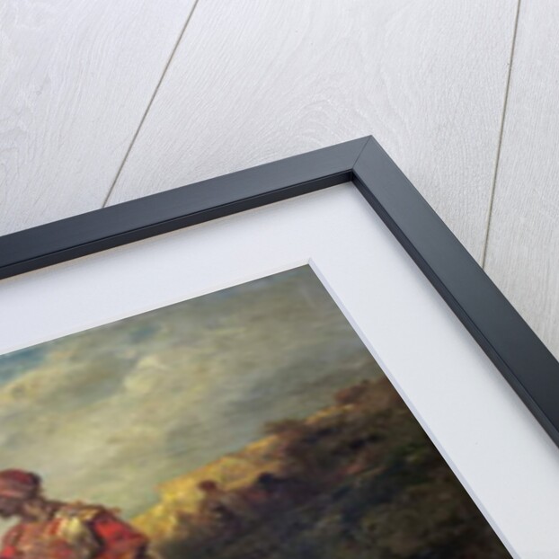 Arab Warriors on Horseback by Adolf Schreyer