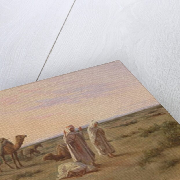 Praying in the Desert by J. Alsina