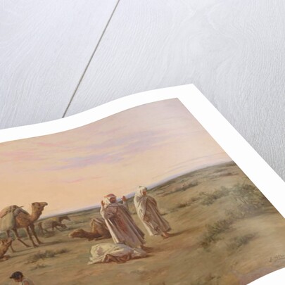 Praying in the Desert by J. Alsina