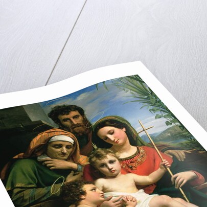 The Holy Family with Saints John the Baptist and Elizabeth, 1823 by Francois Joseph Navez