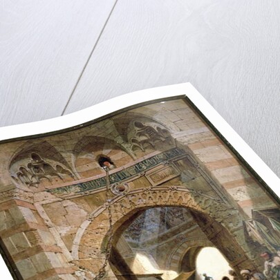 Bazaar Scene, 1875 by Carl Friedrich Heinrich Werner