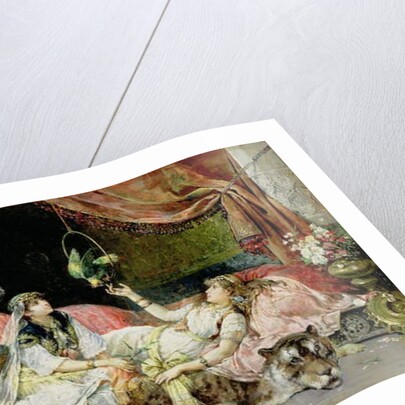 In the Harem by Juan Gimenez y Martin