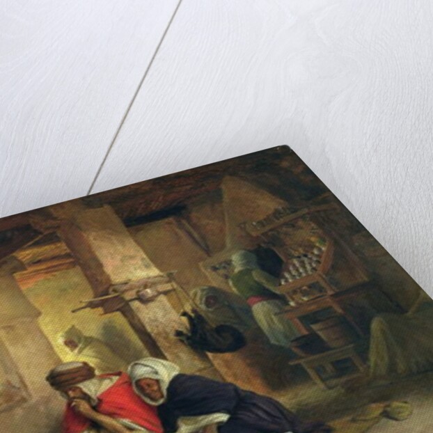 Moroccan Coffee House, c.1874 by Eugene Alexis Girardet