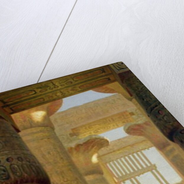 The Temple of Karnak, The Great Hypostyle Hall, 1890 by Ernest Carl Eugen Koerner