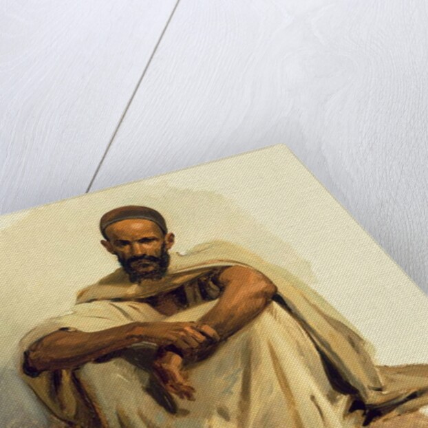Seated Arab by Isidore Pils