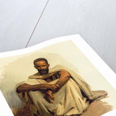 Seated Arab by Isidore Pils