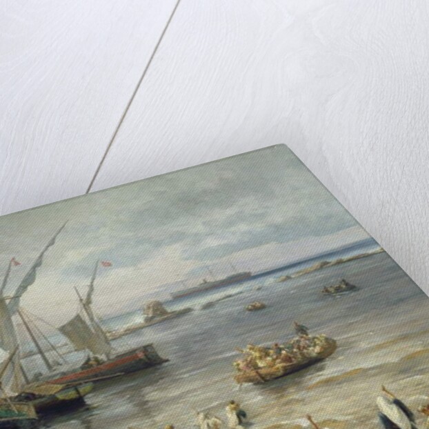 Jaffa, Recruiting of Turkish Soldiers in Palestine, 1888 by Gustave Bauernfeind