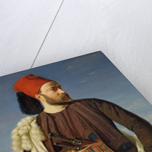 Portrait of Leconte de Floris in the uniform of the Egyptian Army, 1840 by Francois Leon Benouville