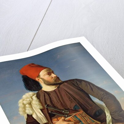 Portrait of Leconte de Floris in the uniform of the Egyptian Army, 1840 by Francois Leon Benouville