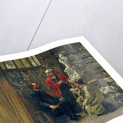 The Sculptor's Studio, c.1870 by Louis Robert Carrier-Belleuse