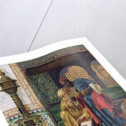 The Letter, 1888 by Rudolphe Ernst