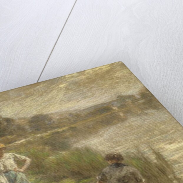 Harvester Drinking from a Flask, or Thirst, 1905 by Leon Augustin Lhermitte