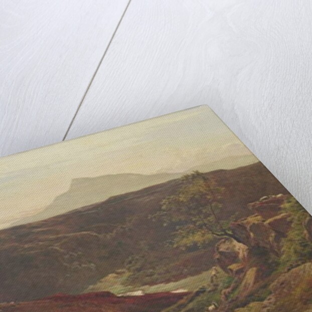 Moel Siabod from Capel Curmon, 1867 by Sidney Richard Percy