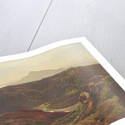 Moel Siabod from Capel Curmon, 1867 by Sidney Richard Percy