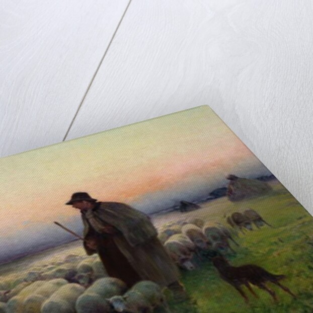 The Return to the Field, c.1913 by Charles Amable Lefebvre