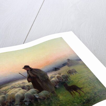 The Return to the Field, c.1913 by Charles Amable Lefebvre