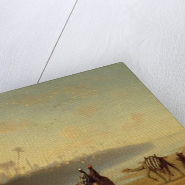 The River Nile in Cairo by Charles Theodore (1814-88) Frere