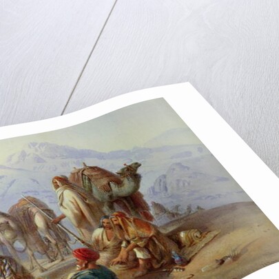 An Arab Encampment by Joseph-Austin Benwell