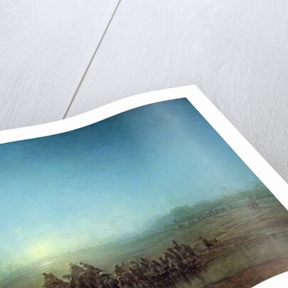 Caravan of Bedouins, 1863 by Francois Barry