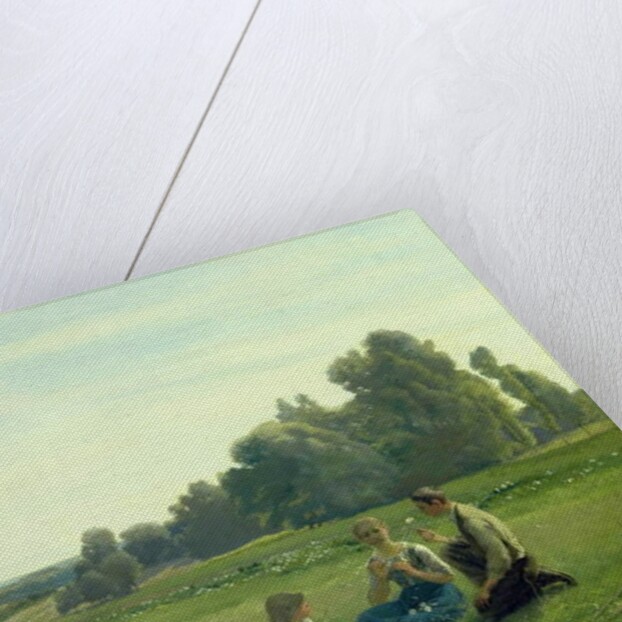 Haymakers at Rest, 1890 by Aime Perret