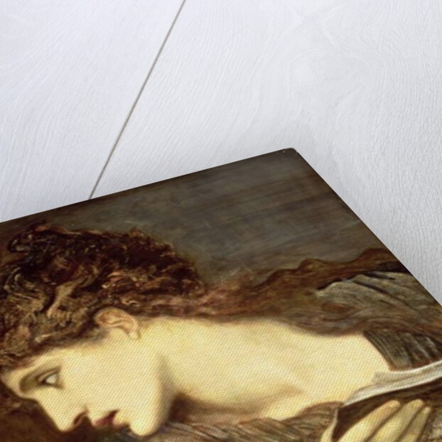 Study for the Head of Nimue in 'The Beguiling of Merlin', c.1873 by Edward Coley Burne-Jones