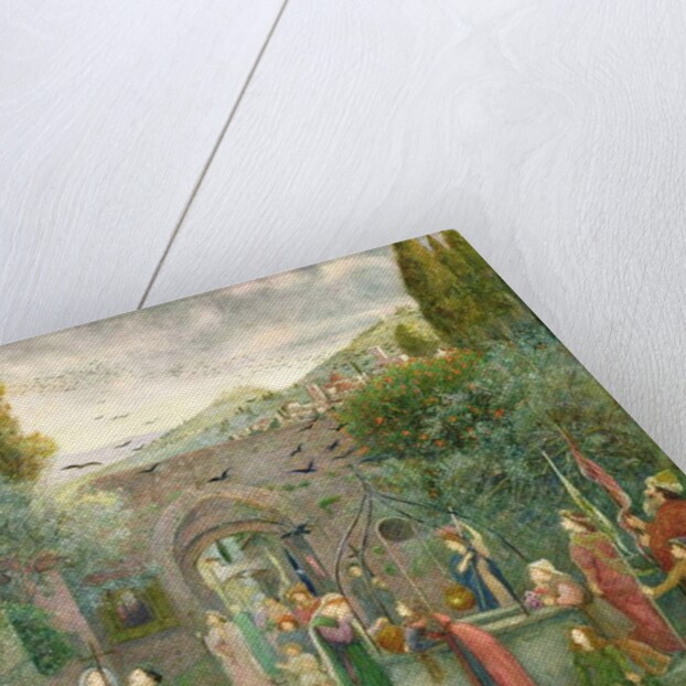 The Pilgrim Folk, 1914 by Marie Spartali Stillman