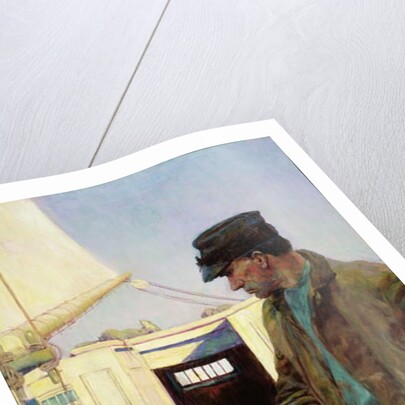 He Watched Me as a Cat Watches a Mouse by Howard Pyle