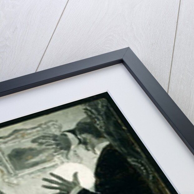 He Put the Glass to his Lips and Drank at one Gulp by Howard Pyle