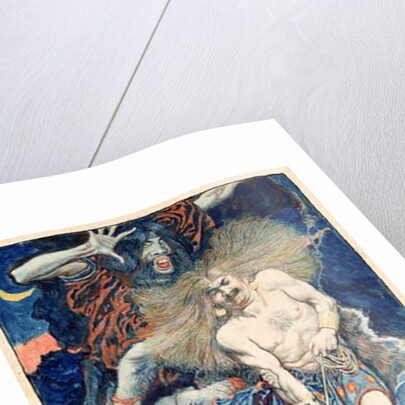 The Fishing of Thor and Hymir by Howard Pyle