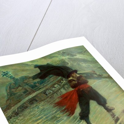 The Flying Dutchman, published in Collier's Weekly, December 8, 1900 by Howard Pyle