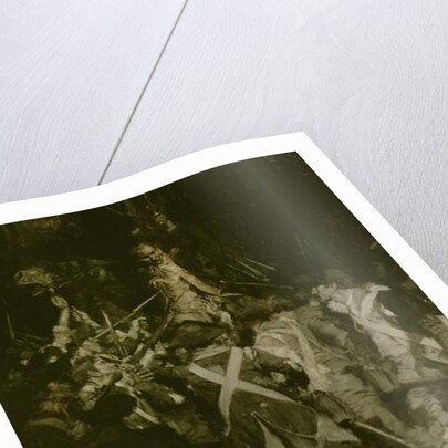 General Wayne Endeavoring to Quell the Mutiny of the Pennsylvania Regiments at Morristown, N.J. 1781 by Howard Pyle