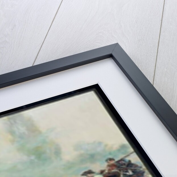 The Attack Upon the Chew House by Howard Pyle