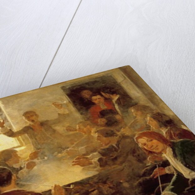 Undergraduate Life in 1679 by Howard Pyle