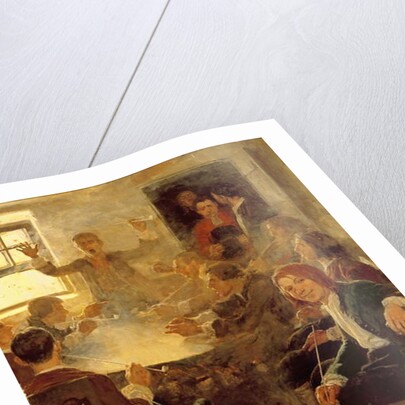 Undergraduate Life in 1679 by Howard Pyle