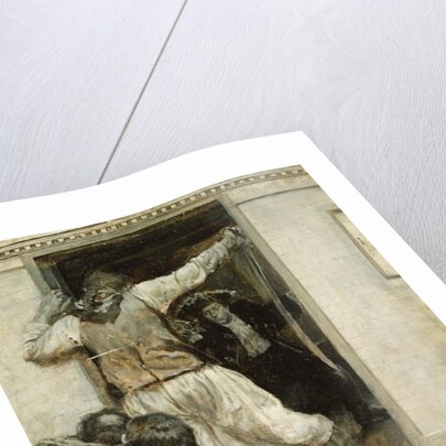 I Saw him Pass his Sword through the Mate's Body by Howard Pyle