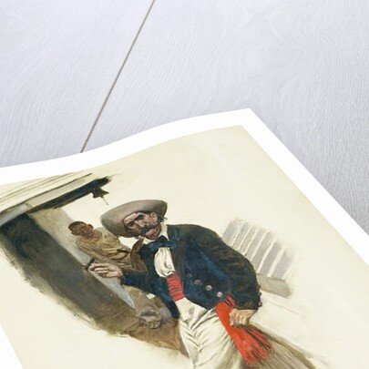 Her Captain was a Cuban by Howard Pyle
