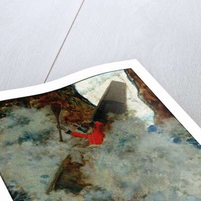 The Boat and I Went by him with a Rush by Howard Pyle