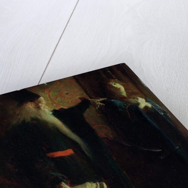 Truth in the Temple by Howard Pyle