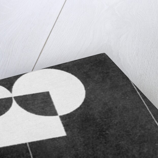 Slate, with Square and Two Cirles, 2004 by George Dannatt