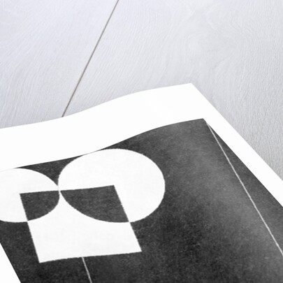 Slate, with Square and Two Cirles, 2004 by George Dannatt