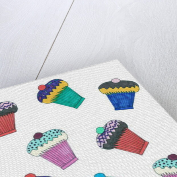 Cupcakes, 2017 by Daisy de Villeneuve