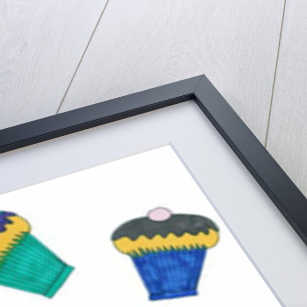 Cupcakes, 2017 by Daisy de Villeneuve