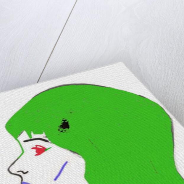 Green Head, 2017 by Daisy de Villeneuve